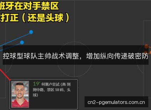 控球型球队主帅战术调整，增加纵向传递破密防